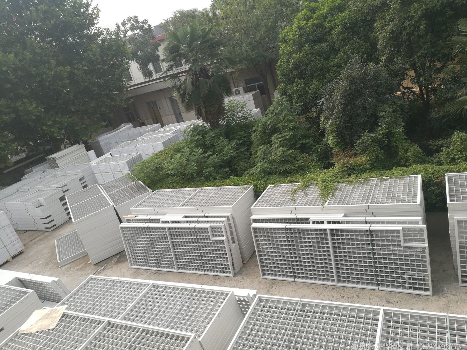 玻璃鋼通風(fēng)墻-電解鋁/碳素廠(chǎng)車(chē)間使用，耐腐蝕高溫